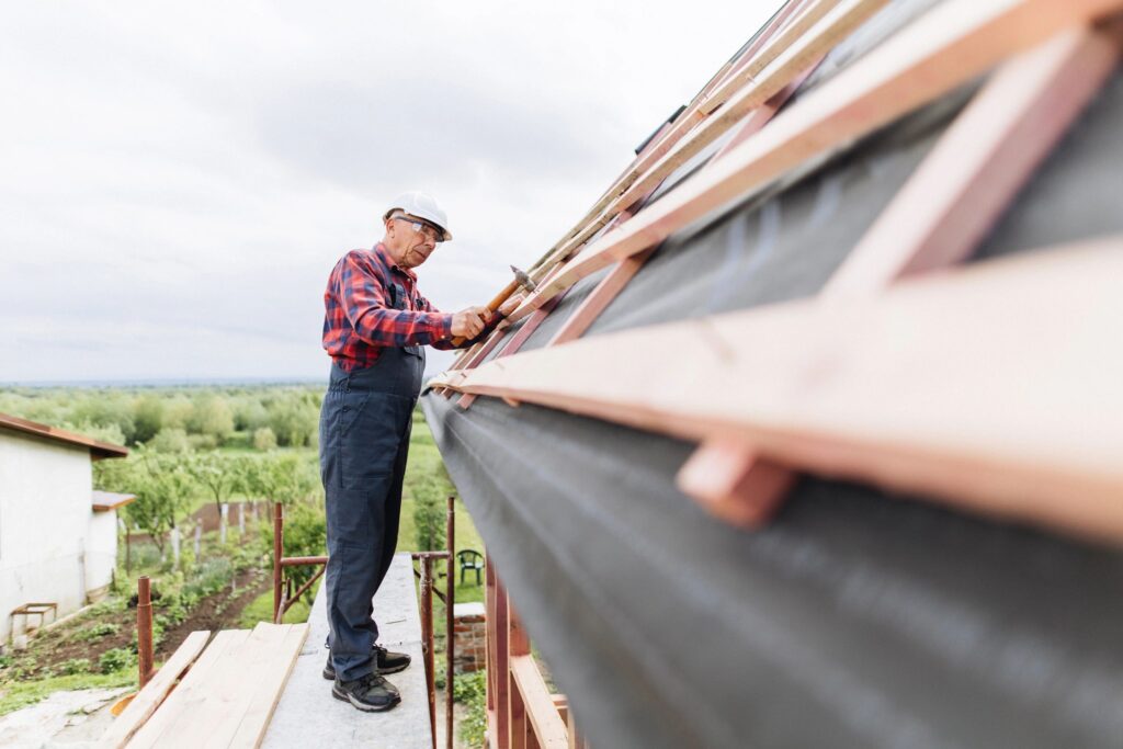 roofing tools and materials